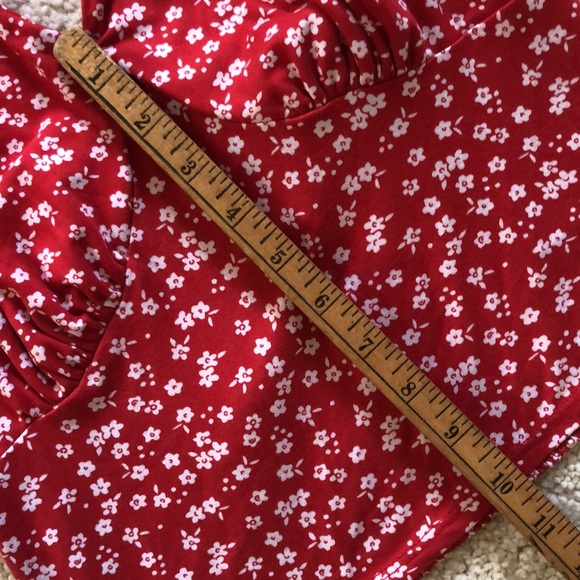 No Boundries red floral halter top - Picture 15 of 16